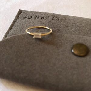 Liven Co. 14k solid gold + diamond